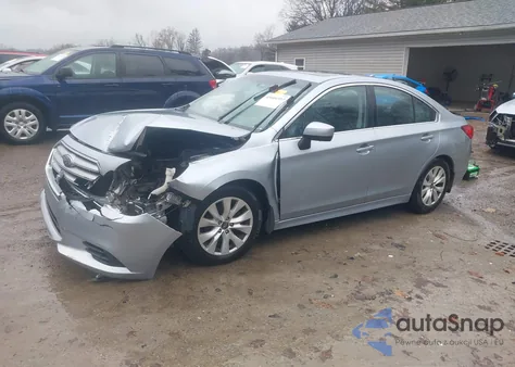 2016 Subaru Legacy 2.5I Premium from USA, damaged, VIN 4S3BNAD60G3022992